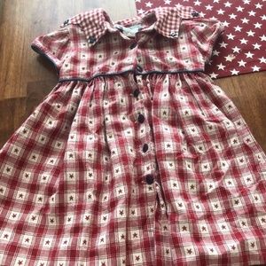 Catherine Rebecca Girls Patriotic Dress Size 3T